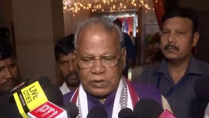 Union Minister and HAM(S) leader Jitan Ram Manjhi (Photo/ANI)