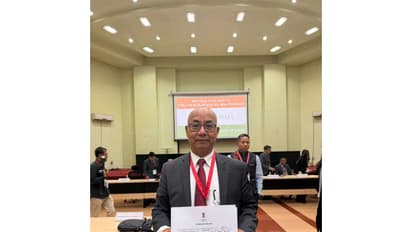 Zoram People's Movement (ZPM) leader K Laltluangkima (Photo/ANI)
