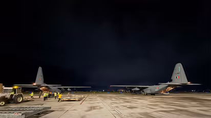 India sends 6th, 7th relief flights to flood-hit Nepal (Photo/X@MEAIndia)
