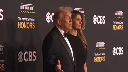 US President Donald Trump and the First Lady arrive on the red carpet at the Kennedy Center Honors in Washington, DC (Image Source: The White House/YouTube)