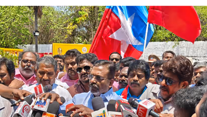 VCK President Thol. Thirumavalavan (Photo/ANI)