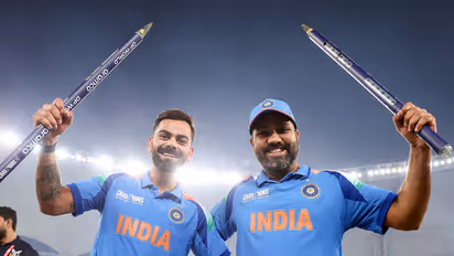 Virat Kohli and Rohit Sharma. (Photo: ANI)