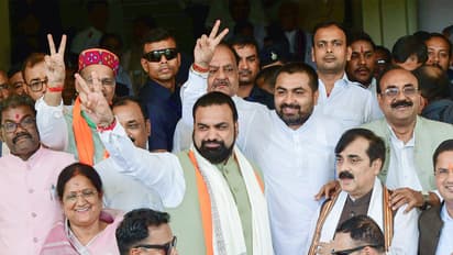 Bihar CM Samrat Choudhary with NDA leaders (Photo/ANI)