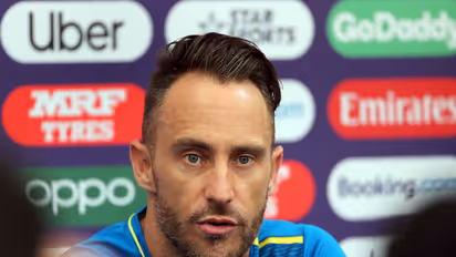 Faf Du Plessis. (Photo: ANI)
