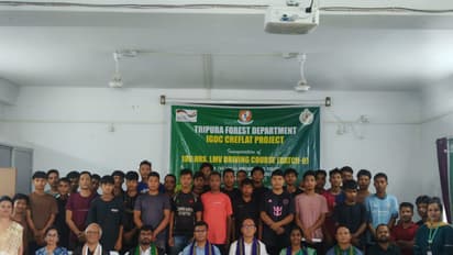 IGDC CREFLAT Project under Tripura Forest Department (Photo/ANI)