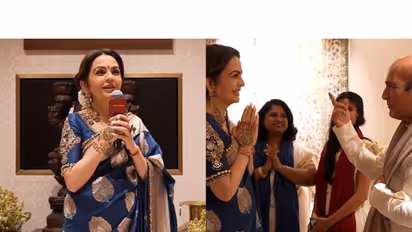 Founder-Chairperson of Reliance Foundation Nita Ambani honoured artists and artisans (Photo/ANI)