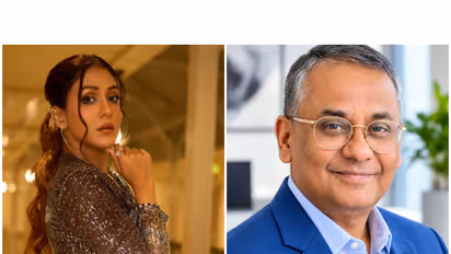 Neeti Mohan (L) Brij Mohan Sharma (R) (Photos/instagram/@neetimohan18)