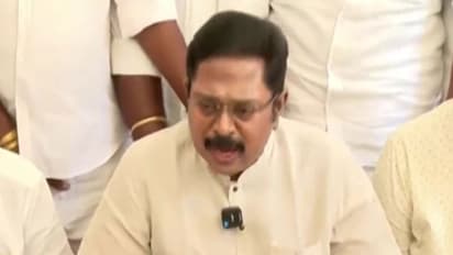 Amma Makkal Munnetra Kazhagam (AMMK) General Secretary T.T.V. Dhinakaran (Photo/ANI)
