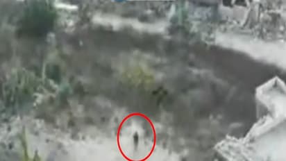 Armed terrorist identified by Israeli Defence Forces (IDF) in Security Zone in Southern Lebanon (Photo/X/@IDF)