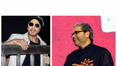 Actor Shah Rukh Khan and filmmaker Vishal Bhardwaj (Image source: ANI)