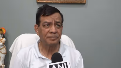Uttar Pradesh Assembly Speaker Satish Mahana (Photo/ANI)