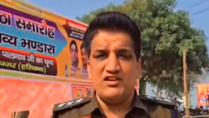 Jhajjar ACP and Arjun Awardee Dinesh Kumar (Photo: ANI)