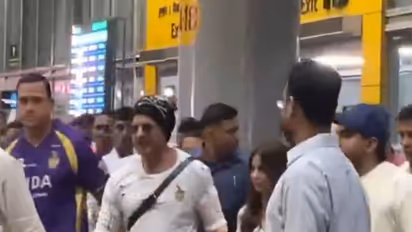 Shah Rukh Khan, Suhana (Photo/ANI)