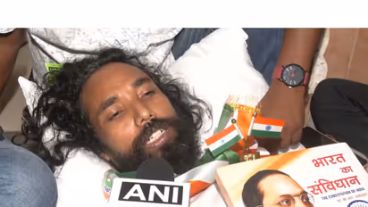 Student leader Devendra Nath Mahto (Photo/ANI)