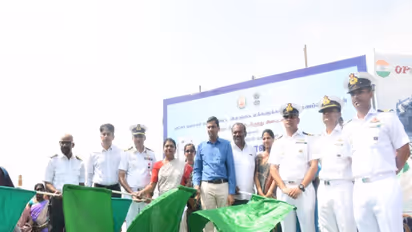 Support from the Tamil Nadu Govt reaches Sri Lanka as relief aid dispatched for Cyclone Ditwah-hit communities (Photo/X@geethajeevandmk)