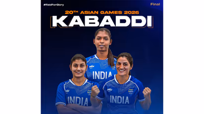 India women's kabaddi team wins gold medal at Asian Games 2026.(Photo: X/ @ProKabaddi)