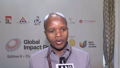 South Africa's Consul General in Mumbai, Gideon Labane (Photo/ANI)
