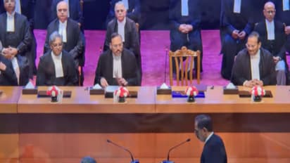 Chief Justice of India administered oath to five new Supreme Court Judges (Photo/ANI)