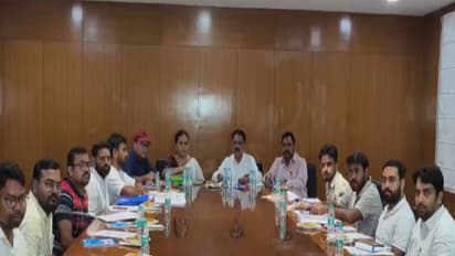 Meeting between Jharkhand ministers and JPSC-JSSC aspirants' delegation (Photo/Ranchi District PRO)