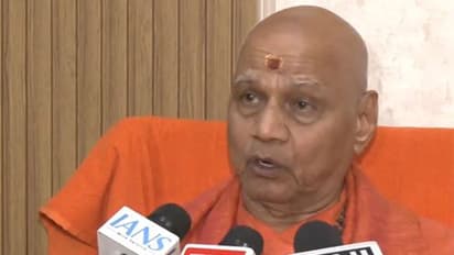 Shri Ram Janmabhoomi Teerth Kshetra Trust Treasurer, Swami Govind Dev Giri Ji Maharaj (Photo/ANI)