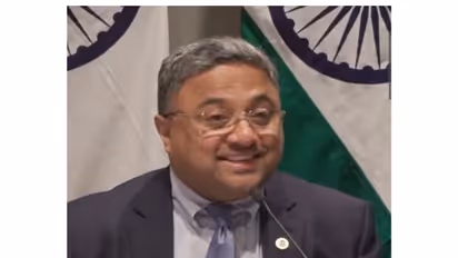 MEA Secretary (West) Sibi George (Photo/ANI)