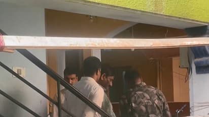 Hyderabad Police Special Branch collect details from neighbours of Bondi Beach shooting accused’s brother in Tolichowki. (Photo/ANI)