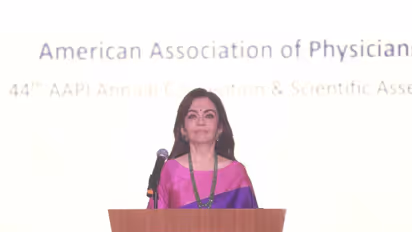 Nita Ambani (Image source: ANI)
