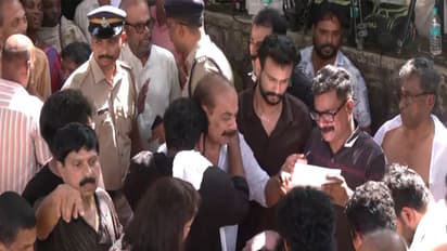 Sreenivasan funeral (Photo/ANI)