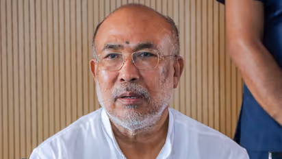 Former Manipur Chief Minister N Biren Singh (Photo/ANI)