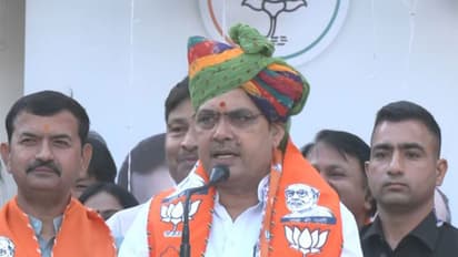 Rajasthan Chief Minister Bhajanlal Sharma (Photo/ANI)