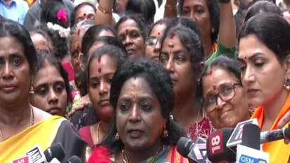 BJP leader Tamilisai Soundararajan (Photo/ANI)