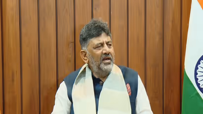 Karnataka Deputy Chief Minister DK Shivakumar (Photo/ANI)