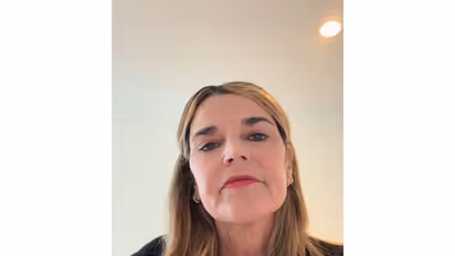 Television host Savannah Guthrie (Photo/instagram/@savannahguthrie)