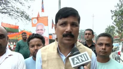 BJP Candidate of Rangia Assembly constituency Bhabesh Kalita (Photo/ANI)