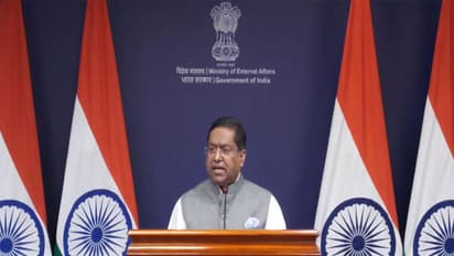 Ministry of External Affairs Spokesperson Randhir Jaiswal (Photo/Youtube@MEAIndia)