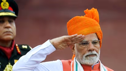 Prime Minister Narendra Modi at the ramparts of Red Fort on 79th Independence Day (File photo/ANI)