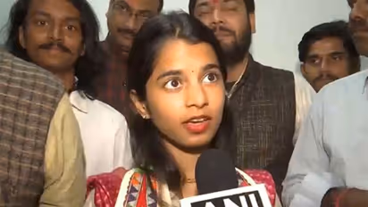 Singer and Bharatiya Janata Party MLA Maithili Thakur (Photo/ANI)