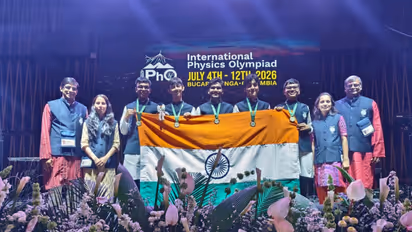 Gold medalists in the International Physics Olympiad (Photo: X@/PmargheritaBJP)
