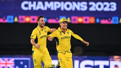 Australian cricketers Josh Inglis and Adam Zampa