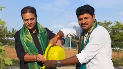 Green India Challenge launches 9th edition, Godavari Basin restoration mission to mark KTR's 50th birthday (Photo/ANI)
