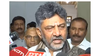 Karnataka Chief Minister DK Shivakumar (Photo/ANI)