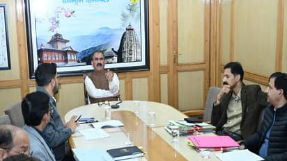 CM Sukhu reviews tourism projects and airport expansion plans in Shimla (Photo/Himachal CMO)