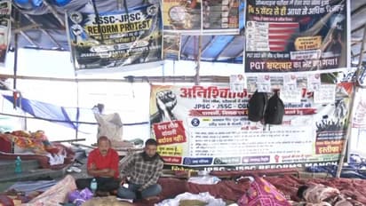 Protestors in Ranchi (Photo/ANI)