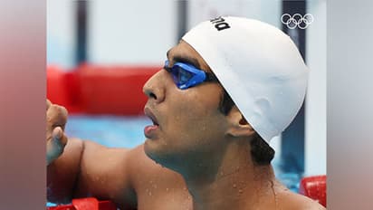 Srihari Natraj. (Photo: @Olympics X)