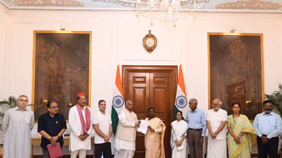 INDIA bloc submits memorandum to President Murmu (Photo/AICC)