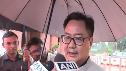 Union Parliamentary Affairs Minister Kiren Rijiju (Photo/ANI)