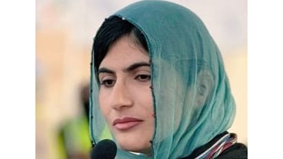 Baloch activist Sammi Deen Baloch (Photo/X/@SammiBaluch)