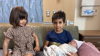 President Trump welcomes Vance's fourth child (Photo/TruthSocial/@realDonaldTrump)