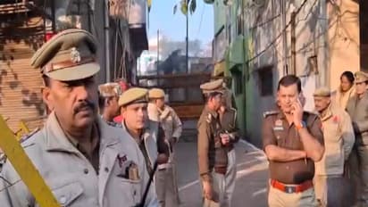 Security heightened across Mathura Photo/ANI)