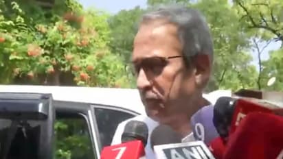 Shiv Sena UBT MP Anil Desai arrives at Sanjay Raut's residence in Delhi (Photo/ANI)